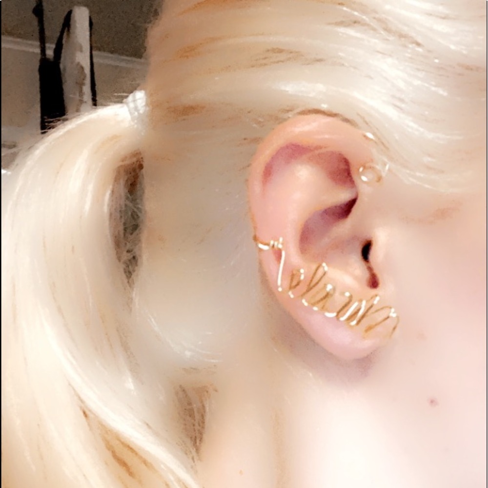 Nicole No Pierce Wire Wrap Earrings